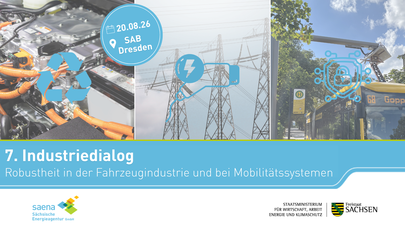 Ankündigung des 7. Industriedialogs zur Robustheit in der Fahrzeugindustrie und bei Mobilitätssystemen, 20.08.2026, Dresden