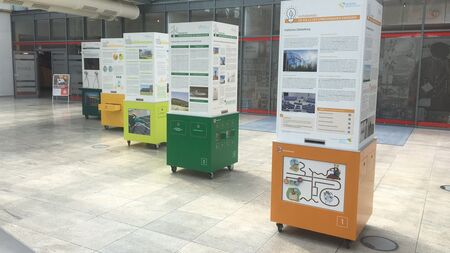 Abb. Wanderausstellung Erneuerbare Energien in Riesa