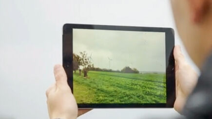 Visualisierung Windkraftstandort per Augmented Reality