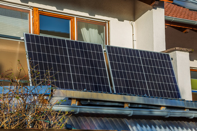 Balkonsolaranlage
