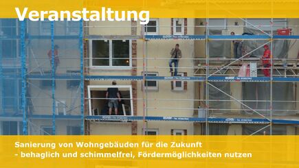 Webinar Sanierung von Wohngebäuden