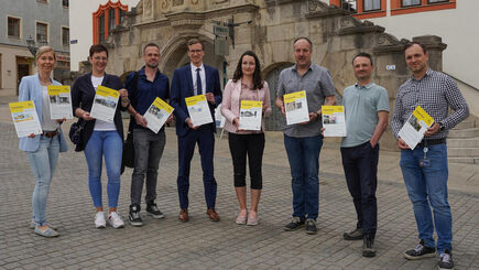 Projektverantwortlichen für Energielehrpfad Stadt Plauen